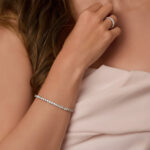 Classic Half Tennis Bracelet (0.05ct) - Image 2