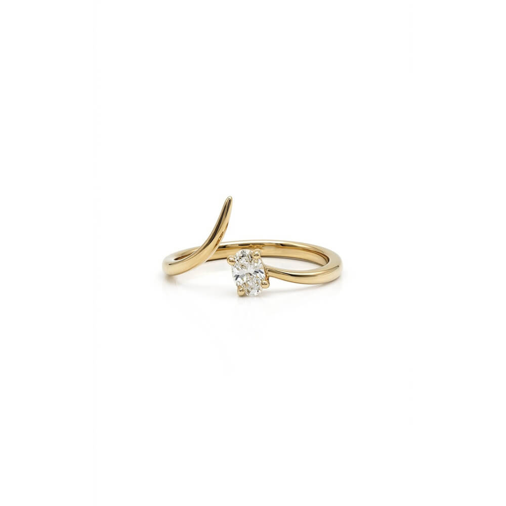 Oval-Twisted-ring Twisted Ring (Oval) - Image 1